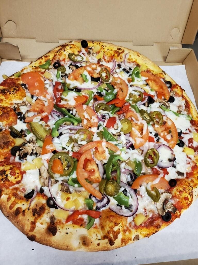 Hippie Veggie Pizza (16").