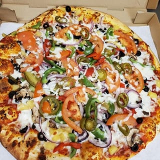 Hippie Veggie Pizza (16")